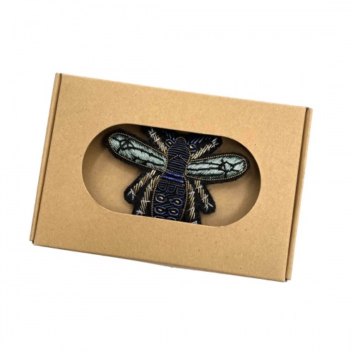 Grand Insect Petit Pin in Blue by Sixton london